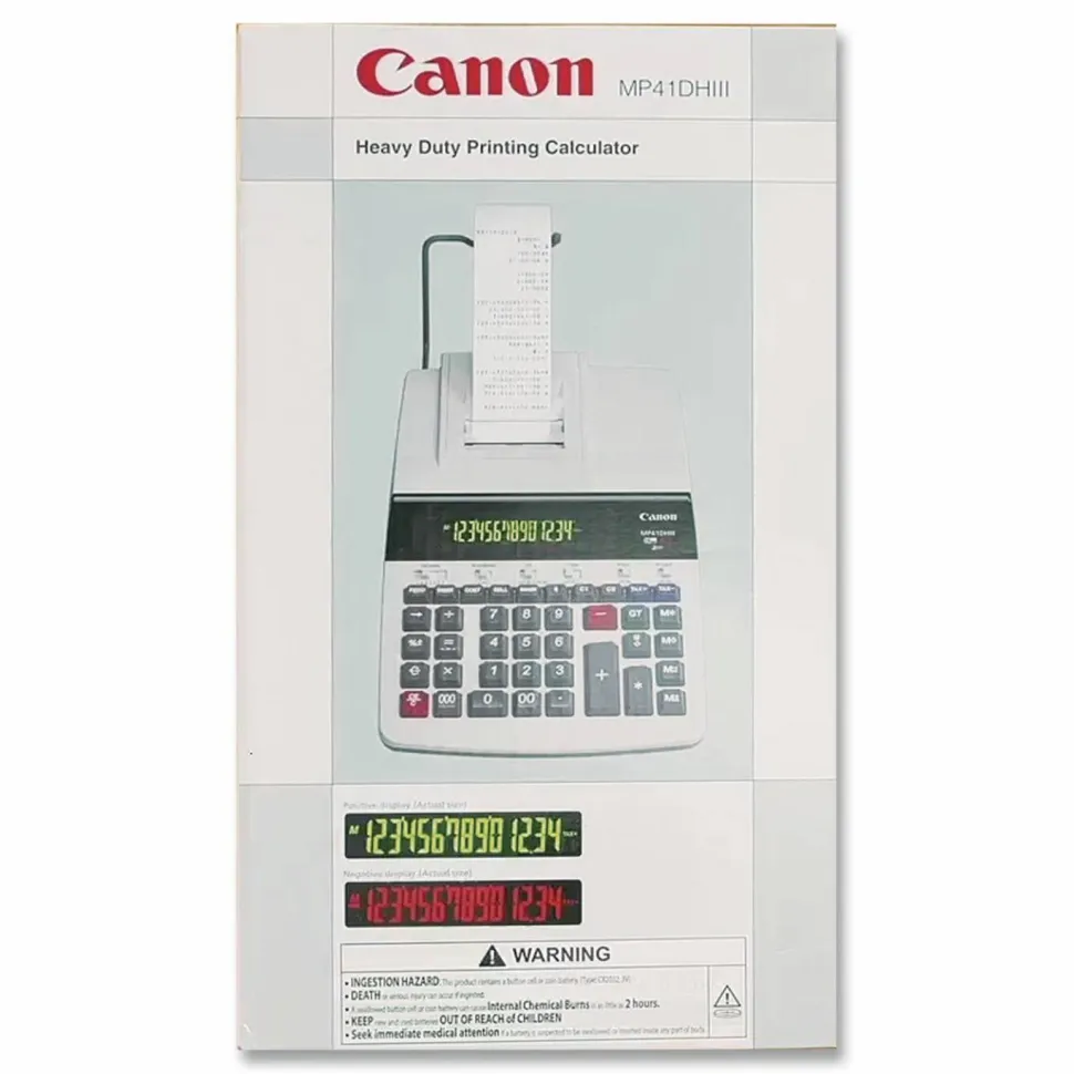 Canon MP21DX Two-Color Printing Calculator