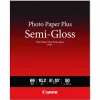 Canon Photo Paper Plus Semi-Gloss, 10.2 mil, 8 x 10, Semi-Gloss White, 50/Pack
