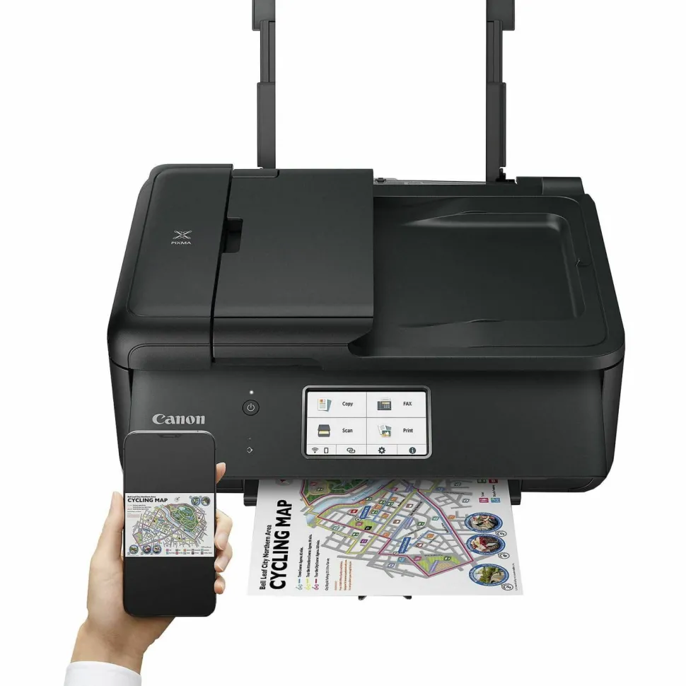 Canon TR8620A Wireless Inkjet Multifunction Printer - Color - Black