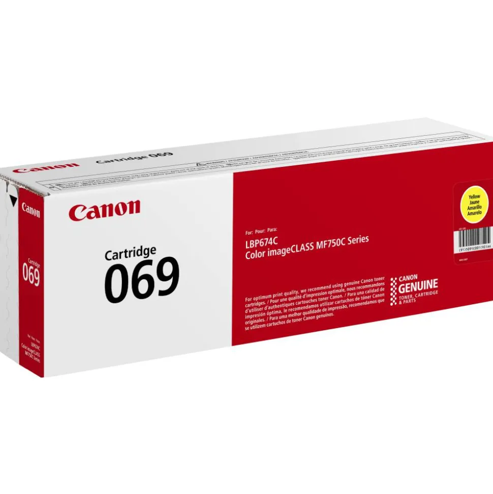 Canon 69 Yellow Toner Cartridge, 5091C001