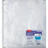 Cardinal Expanding Zipper Binder Pocket, Clear, Pack Of 3