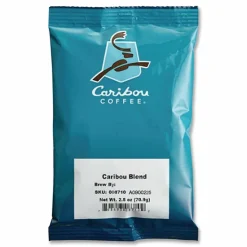 Caribou Coffee Caribou Blend Ground Coffee, 2.5 oz, 18/Carton