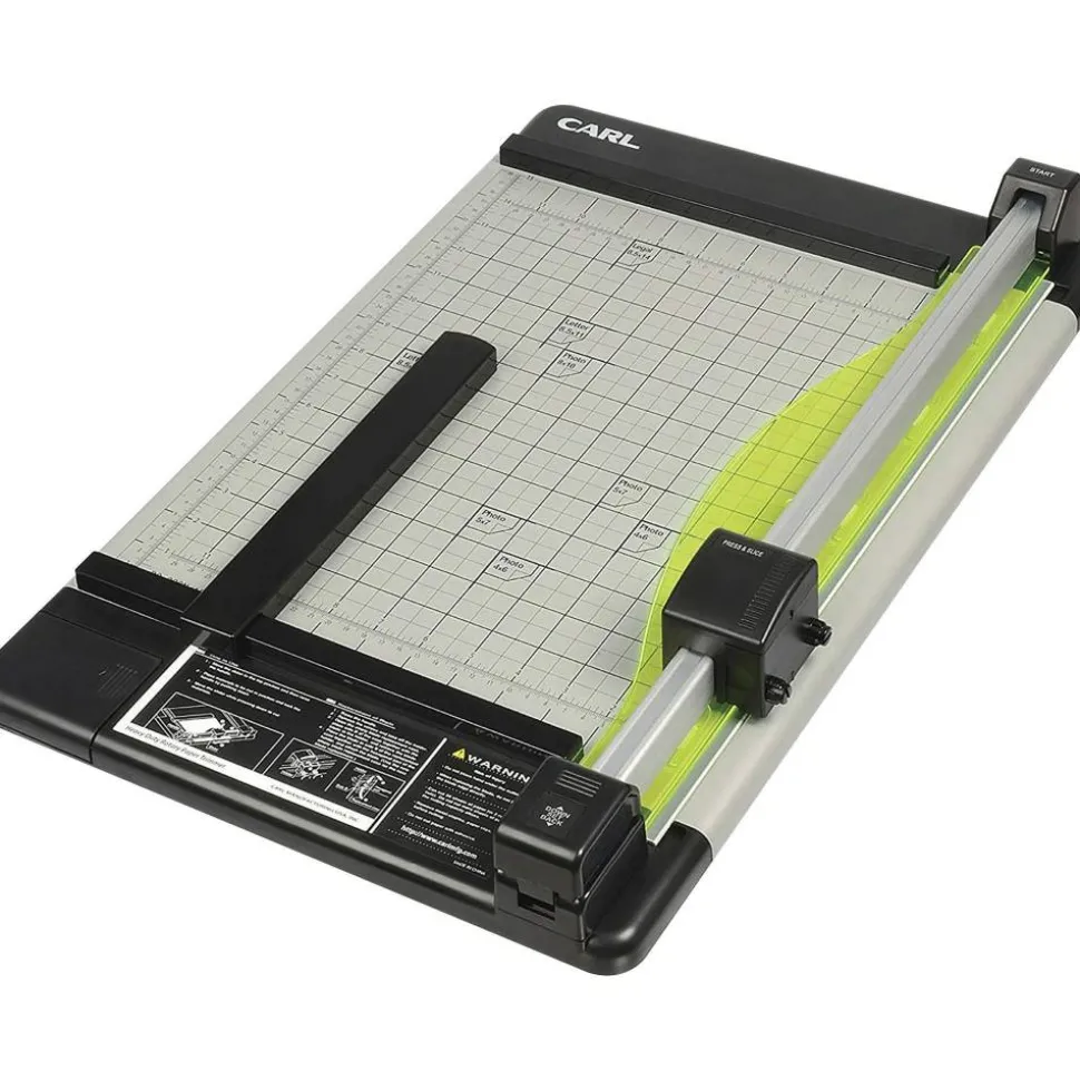 Carl DC-220 Heavy-Duty Rotary Paper Trimmer, 15"