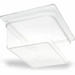 Carlisle StorPlus Polycarbonate Food Pan, 8.7 qt, 10.38 x 12.75 x 6, Clear, Plastic