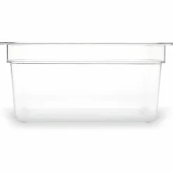Carlisle StorPlus Polycarbonate Food Pan, 8.7 qt, 10.38 x 12.75 x 6, Clear, Plastic