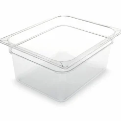 Carlisle StorPlus Polycarbonate Food Pan, 8.7 qt, 10.38 x 12.75 x 6, Clear, Plastic