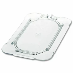 Carlisle StorPlus Polycarbonate Flat Universal Lid, 4.31 x 6.88 x 0.44, Clear, Plastic