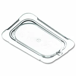 Carlisle StorPlus Polycarbonate Flat Universal Lid, 4.31 x 6.88 x 0.44, Clear, Plastic