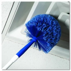 Carlisle Flo-Pac Round Duster with Soft Flagged PVC Bristles, 7