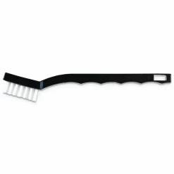 Carlisle Flo-Pac Utility Toothbrush Style Maintenance Brush, White Nylon Bristles, 7.25