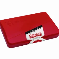 Carter's Felt Red Stamp Pad, 2.75