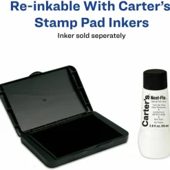 Carter's Pre-Inked Foam Stamp Pad, 4.25