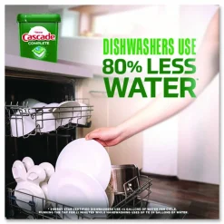 Cascade ActionPacs, Fresh Scent, 20 oz Tub, 43/Tub, 6 Tubs/Carton
