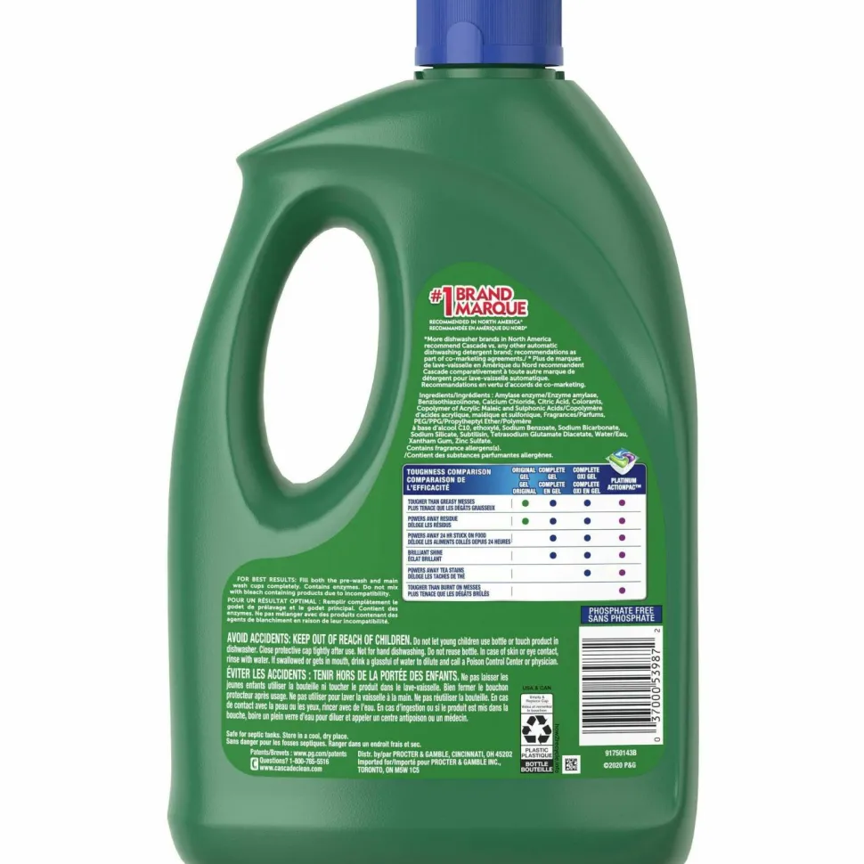 Cascade Complete Gel Dishwasher Detergent