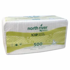 Cascades PRO Select Single Serve Luncheon Napkins, 1-Ply, 12 x 12, White, 500/Pack, 6,000/Carton