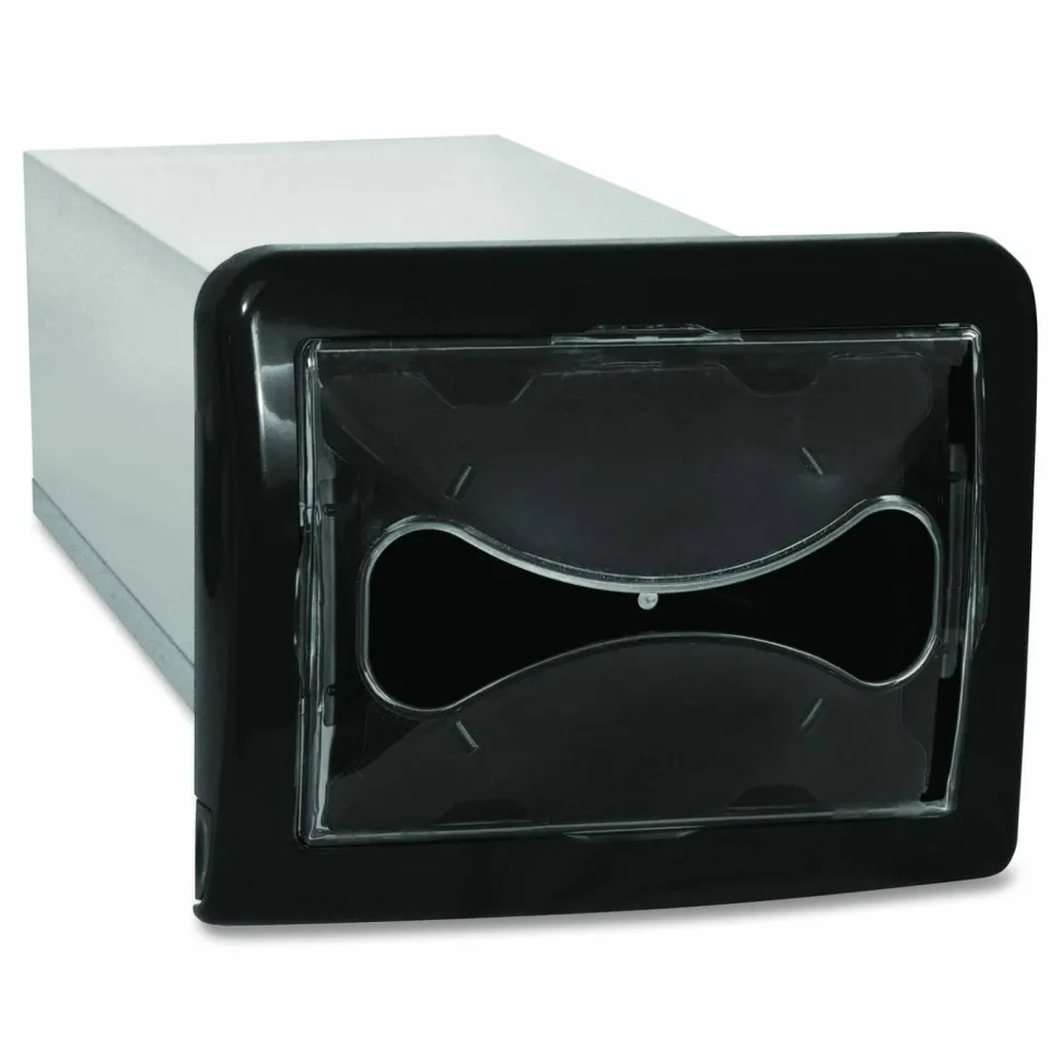 Cascades PRO Tandem In-Counter Interfold Napkins Dispenser, 6.25 x 18 x 6.5, Black