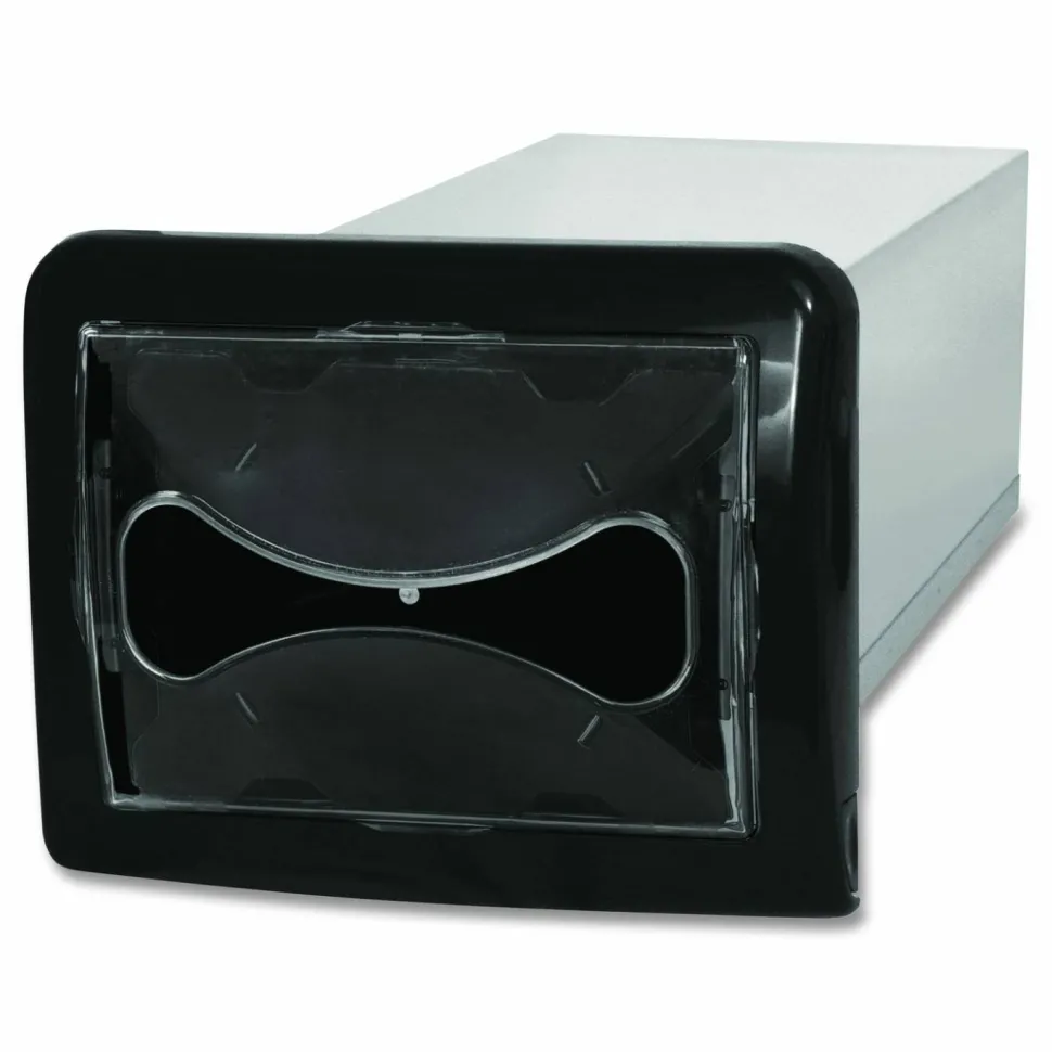 Cascades PRO Tandem In-Counter Interfold Napkins Dispenser, 6.25 x 18 x 6.5, Black