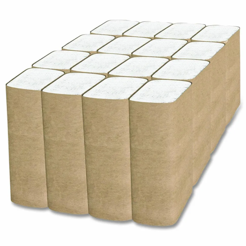 Cascades PRO Perform Multifold Towels, 2-Ply, 9 x 9.45, White, 150/Pack, 16 Packs/Carton