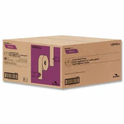 Cascades PRO Select Jumbo Bath Tissue, Septic Safe, 2 Ply, 3.3