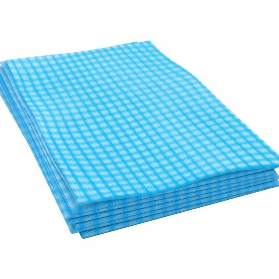 Cascades PRO Tuff-Job Foodservice Towels, 12 x 24, Blue/White, 200/Carton