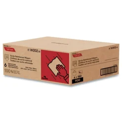 Cascades PRO Tuff-Job Scrim Reinforced Wipers, 4-Ply, 9.75 x 16.75, White, 150/Box, 6 Box/Carton