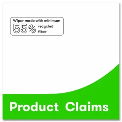 Cascades PRO Tuff-Job Tuff-Job S400 DRC Wipers, Medium, 12 x 13, White, 60/Pack, 18 Pack/Carton