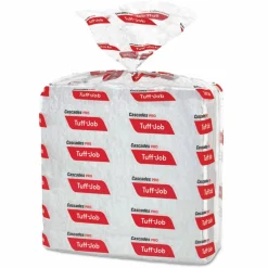 Cascades PRO Tuff-Job Tuff-Job S400 DRC Wipers, Medium, 12 x 13, White, 60/Pack, 18 Pack/Carton
