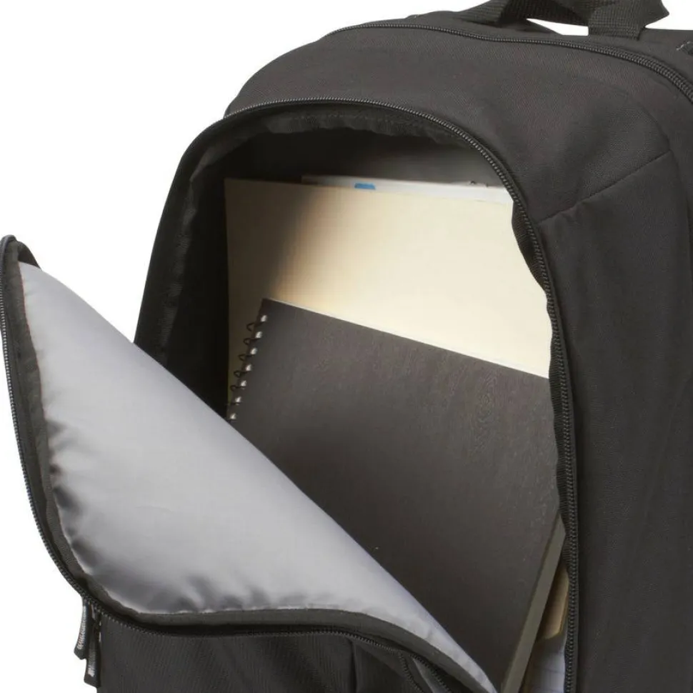 Case Logic VNB-217 Carrying Case (Backpack) for 17" Notebook, Snacks, Water Bottle, Accessories - Black