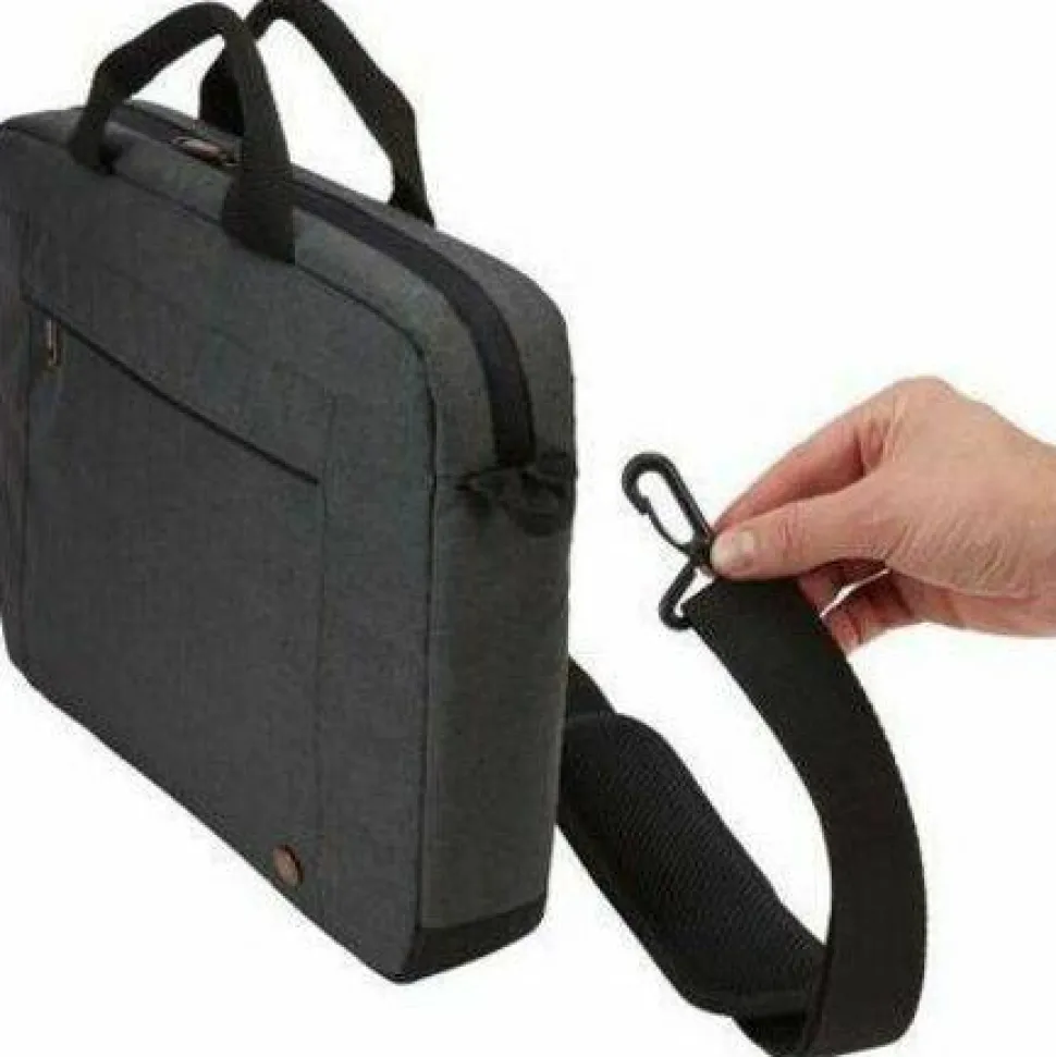 Case Logic Era ERAA-114 Carrying Case (Attaché) for 10.5" to 14" PC, Notebook - Obsidian