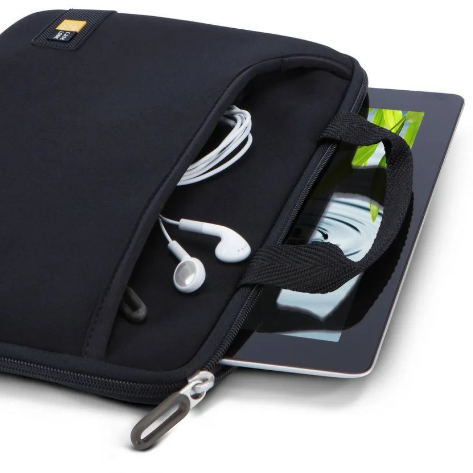 Case Logic TNEO-110 Carrying Case (Attaché) for 10" Apple, Samsung iPad, Galaxy Tab 2, Nexus 10 Tablet PC - Black