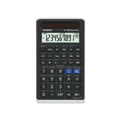 Casio Handheld Scientific Calculator, Black, FX260SOLARII