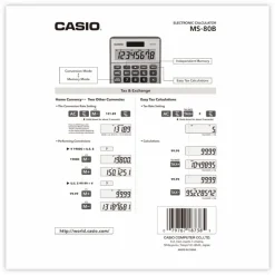 Casio MS-80B Desktop Calculator