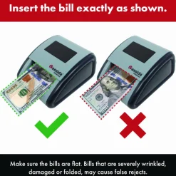 Cassida InstaCheck Counterfeit Detector for USD, 6 Detection Methods, 4.2