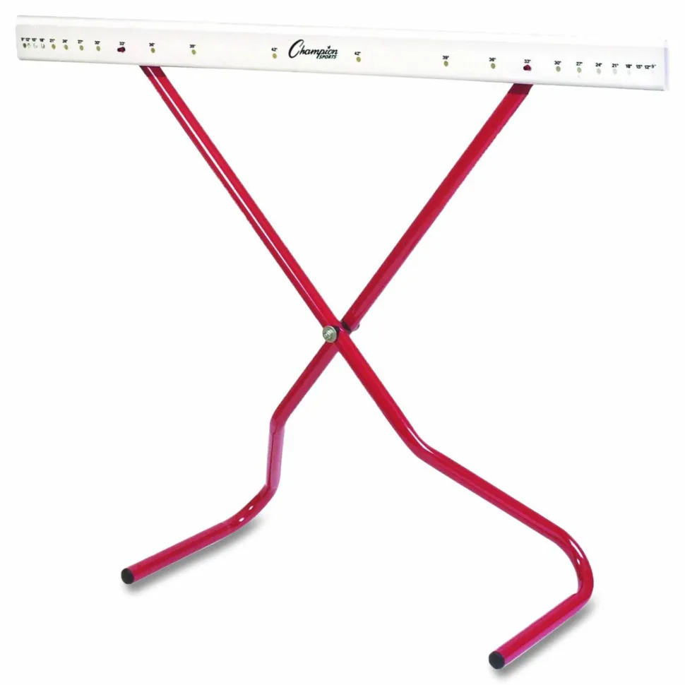 Champion Sports Adjustable Training Hurdle, 41" x 14", 1" Tube dia