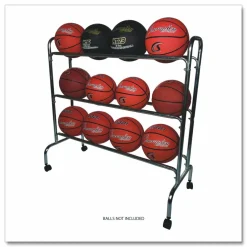 Champion Sports 12-Ball Basketball Rack, 41