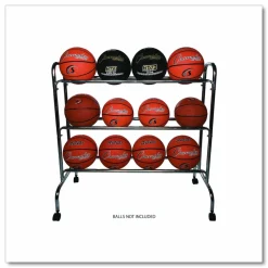 Champion Sports 12-Ball Basketball Rack, 41