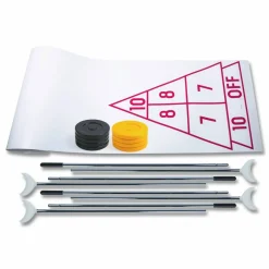 Champion Sports Blacktop Shuffleboard Set, (2) Two-Piece 51