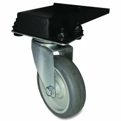 Champion Sports Deluxe Heavy-Duty Basketball Cart, Metal, 220 lb Capacity, 16 x 50.75 x 34.75, Black