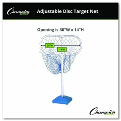 Champion Sports Disc Target Game Net, 30