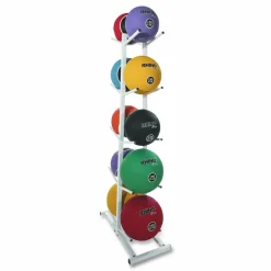 Champion Sports Double Medicine Ball Tree, 12