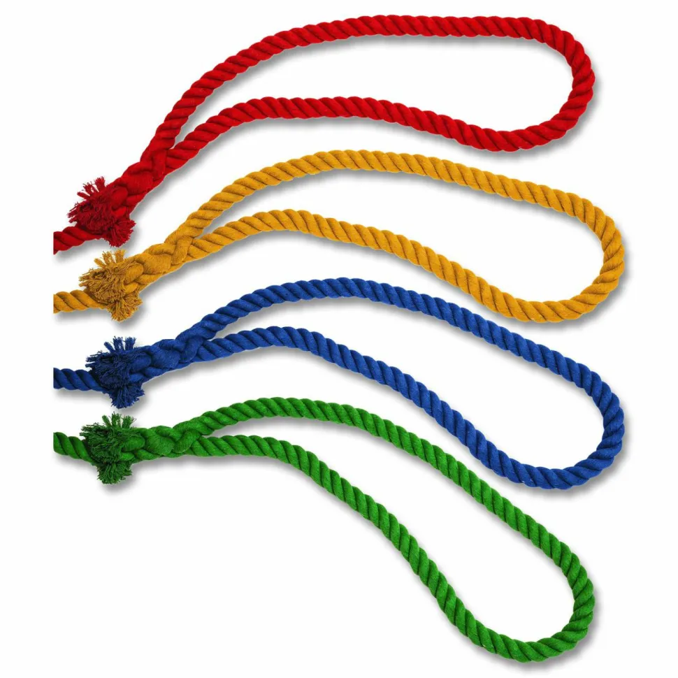 Champion Sports Four-Way Tug-of-War Rope, 50 ft, 1" dia