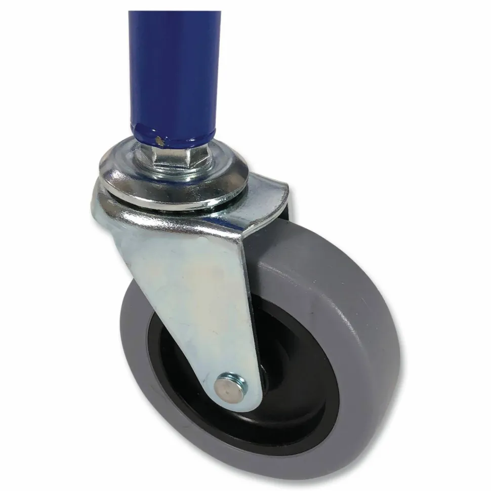 Champion Sports Full Size Lockable Ball Locker, Steel, 36"L x 24"W x 36"H, Blue