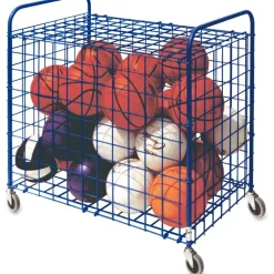 Champion Sports Full Size Lockable Ball Locker, Steel, 36