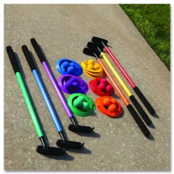 Champion Sports Mini Golf Set, 12 Balls/6 Putters/18 Rings/3 Target Holes