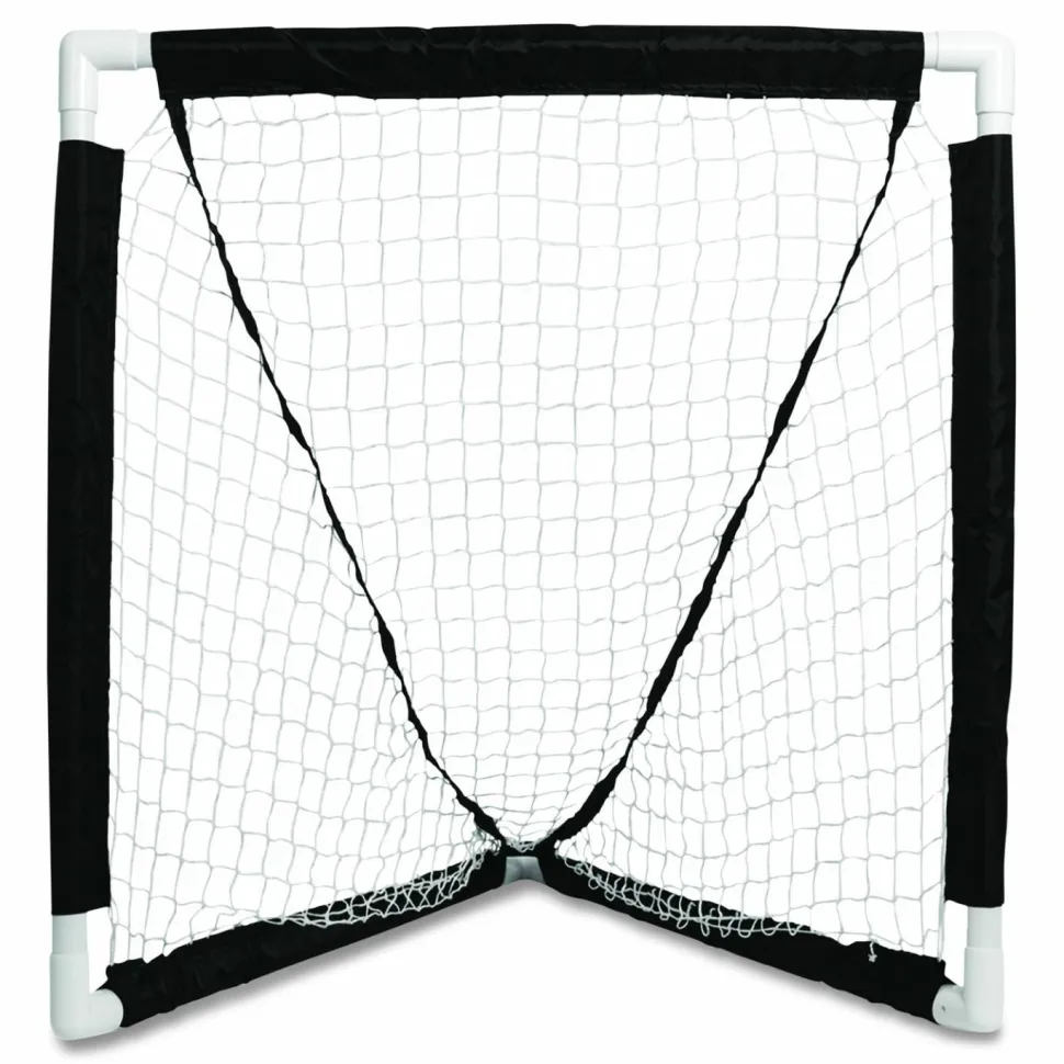 Champion Sports Mini Lacrosse Goal, 3 ft x 3 ft, 1.5" dia Frame