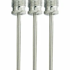 Champion Sports Nickel-Plated Inflating Needles, Pack Of 3