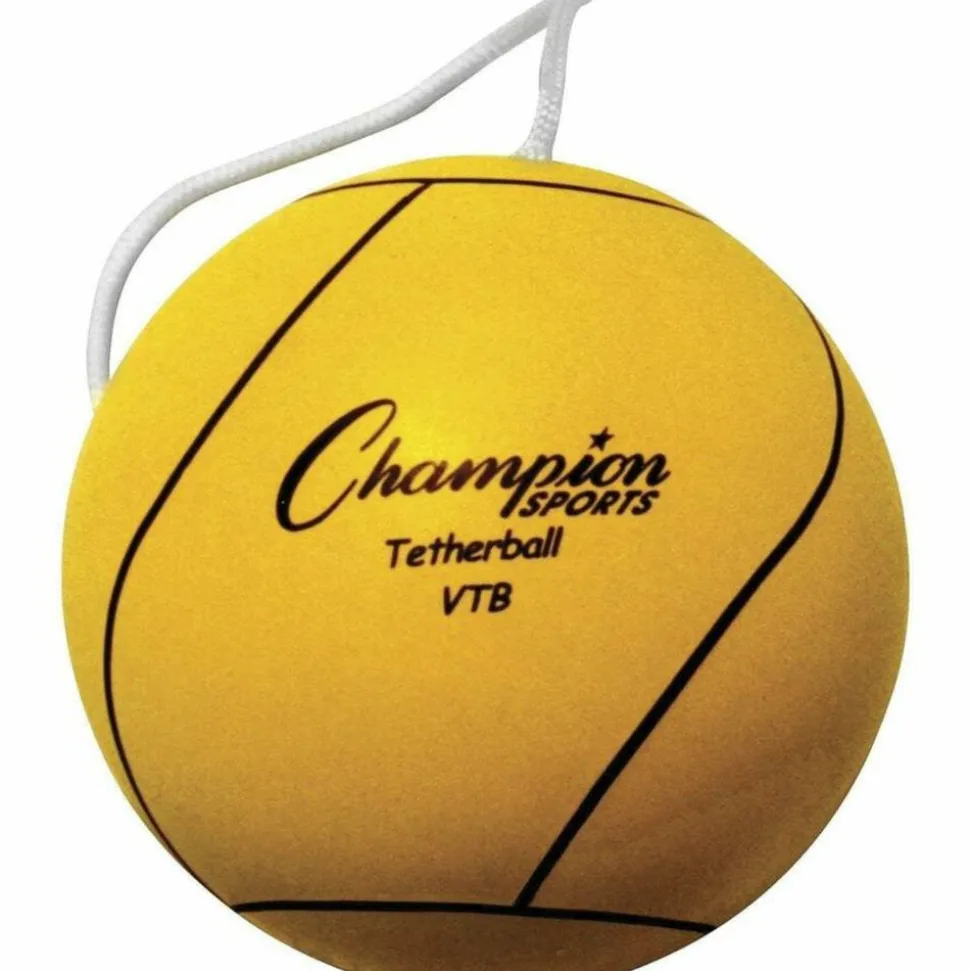 Champion Sports Nylon Tether Ball, Yellow