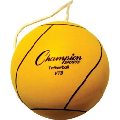 Champion Sports Nylon Tether Ball, Yellow