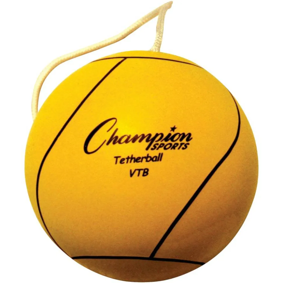 Champion Sports Nylon Tether Ball, Yellow