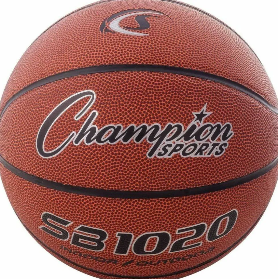 Champion Sports Official Size Composite Basketball - 29.50" - 7 - 1 Each